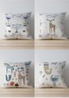 BOHORIA® 4er Set Kissenbezug (Winter Feeling)