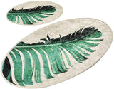 BOHORIA® Premium Badematte "Tropical Palm" 2-teilig