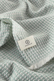 BOHORIA® Premium Waffelpiqué Tagesdecke Fresh Mint