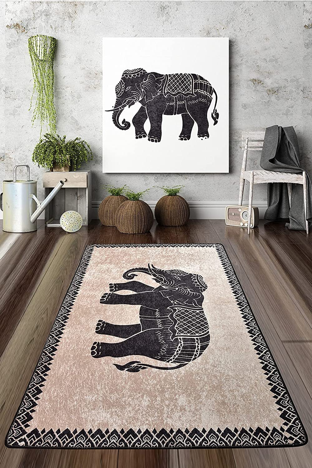 Teppich "Mumbai Elephant" 80x150cm