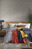 BOHORIA® Tagesdecke Musselin Pure "Orange"