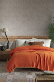 BOHORIA® Tagesdecke Musselin Pure "Orange"
