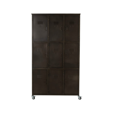 Schließfachschrank auf Räder