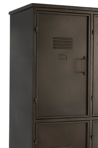 Schließfachschrank auf Räder