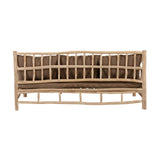 Sofa für 3 Personen "Teak Brown"
