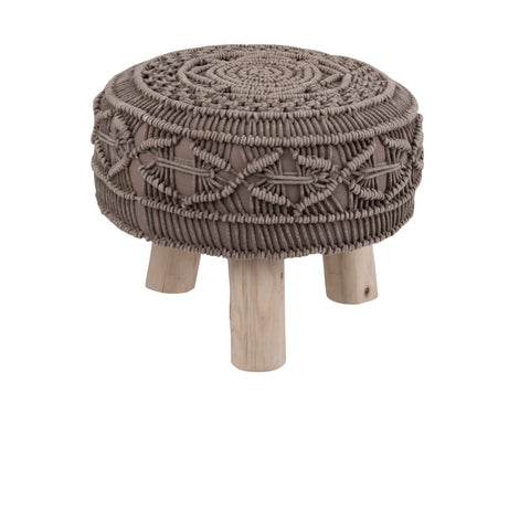 Hocker "Makramee"