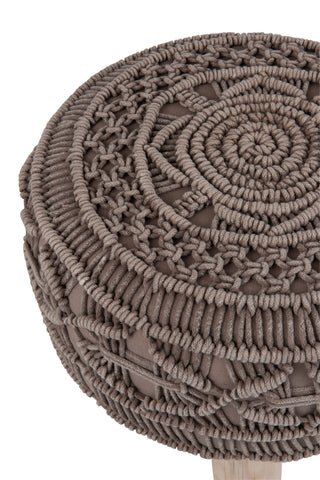 Hocker "Makramee"