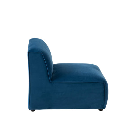 Sessel "Textil Blau"