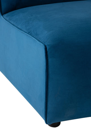 Sessel "Textil Blau"