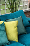 Sofa Lounge 2 Sitze Samt Grau
