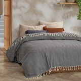 BOHORIA® XXL Tulum Tagesdecke "Obsidian"