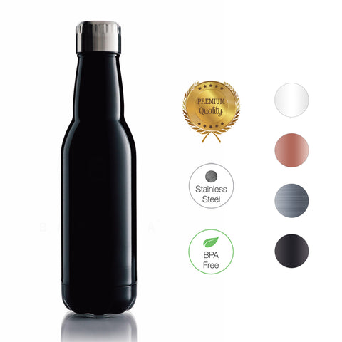Thermoflasche Black Bottle