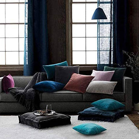 BOHORIA® Velvet Kissenbezug 2er Set "Plum Lila"