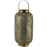 Laterne-oriental-metal-altgold
