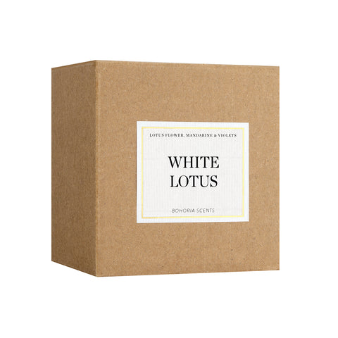 BOHORIA® Premium Signature Duftkerze (White Lotus)
