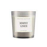 Premium Signature Duftkerze (Simply Linen)