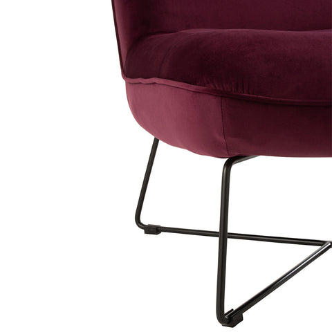 Lounge Stuhl "Bordeaux"