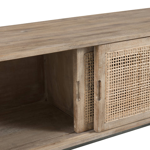 Holz-Lowboard "Woven Willow"