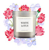 Premium Signature Duftkerze (White Lotus)