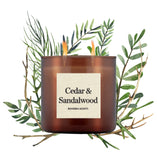 BOHORIA® Premium Duftkerze Perfume-Series (Cedar & Sandalwood)
