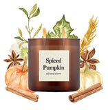 Premium Duftkerze Spiced Pumpkin