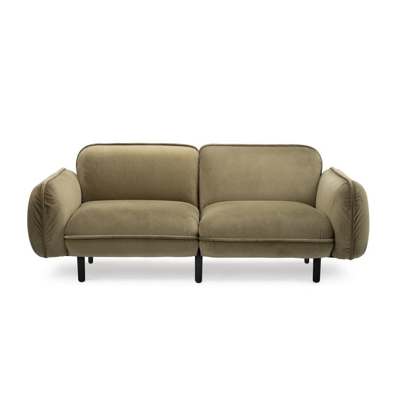 Bean Sofa grüner Velours