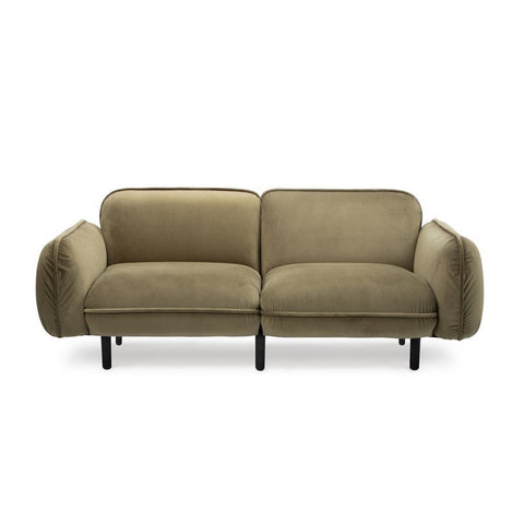 Bean Sofa grüner Velours