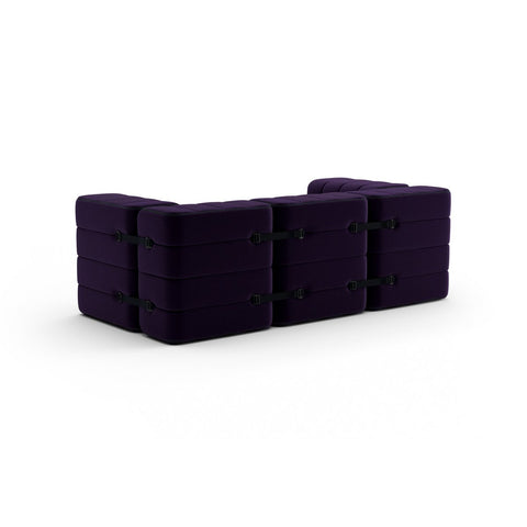 Curt-Set 7 - e.g. Flexible 2-seater with armrests