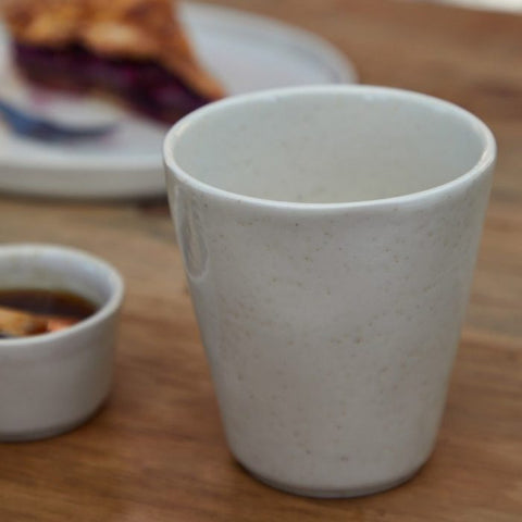 Latte Becher Lagoa "Natural White" Costa Nova
