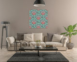 bohoria-ornamente-leinwand-gruen-tageslicht