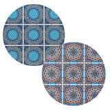 Keramik Topfuntersetzer 2er Set Moroccan Mosaic