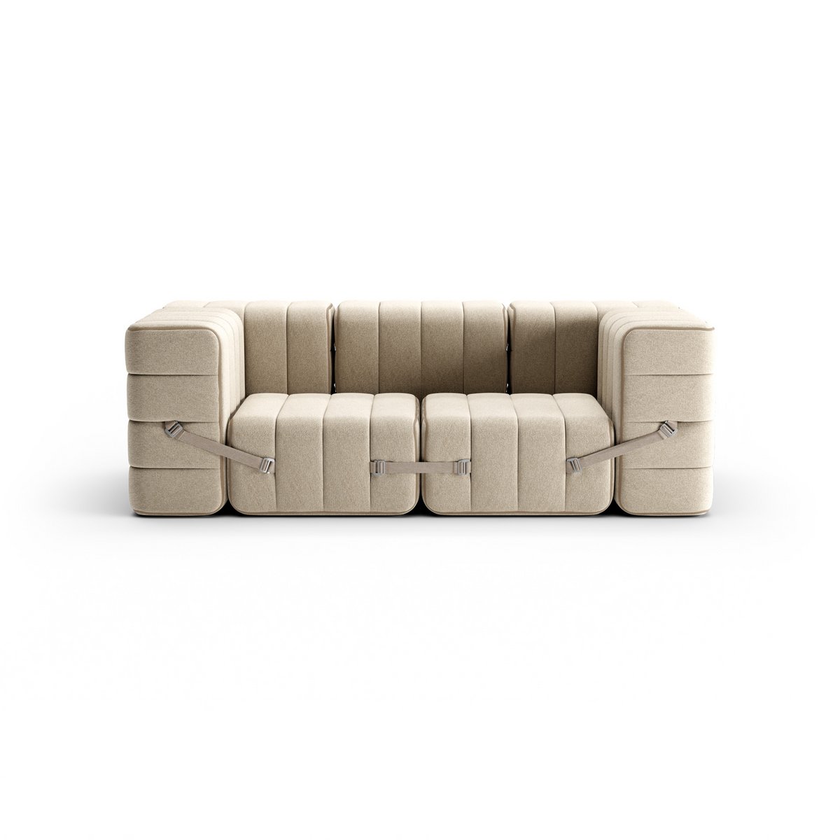Curt-Set 7 - e.g. Flexible 2-seater with armrests