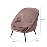 Rebun Armchair - Pig's Pale