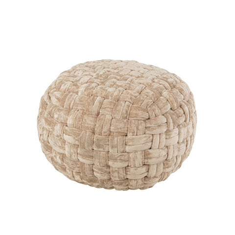 hocker-gehäkelt-viskose-beige