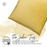 BOHORIA® Velvet Kissenbezug 2er Set "Honey Yellow"