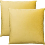 BOHORIA® Velvet Kissenbezug 2er Set "Honey Yellow"