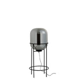 lampe-auf-fuß-glas-metall-silber-schwarz-medium
