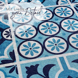BOHORIA® Premium Badematte "Ceramic Tiles" 2-teilig