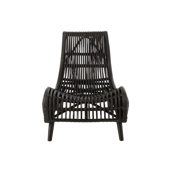 liegestuhl-rattan-schwarz