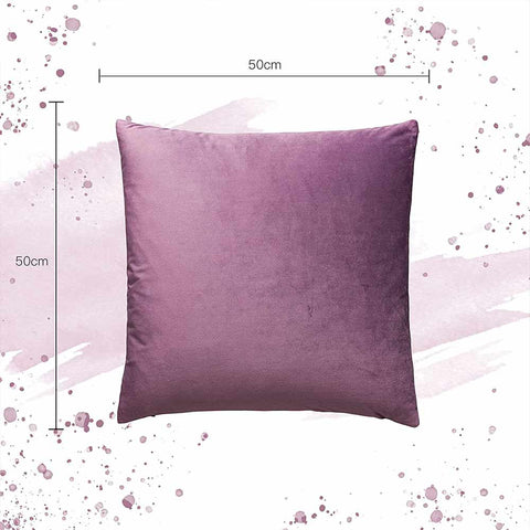 BOHORIA® Velvet Kissenbezug 2er Set "Plum Lila"