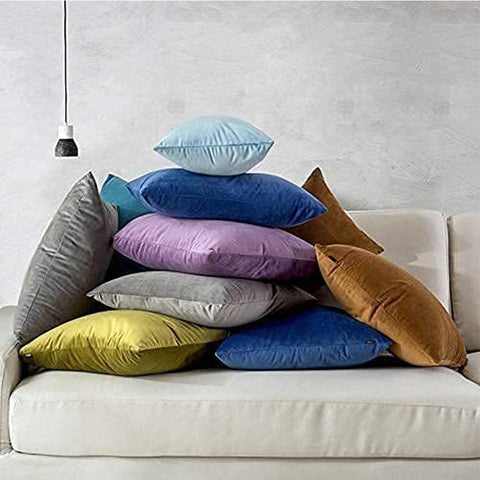 BOHORIA® Velvet Kissenbezug 2er Set "Plum Lila"