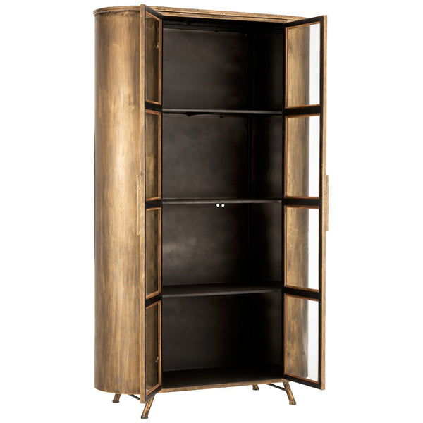 schrank-auf-fuß-gold-antik-metall