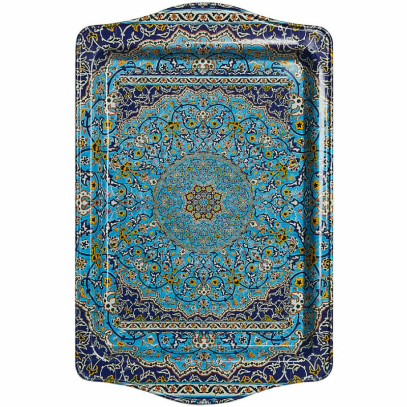 Serviertablett Blue Morocco Edition