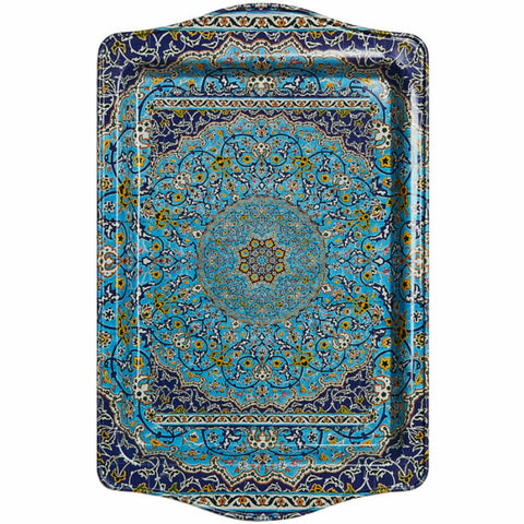 Serviertablett Blue Morocco Edition