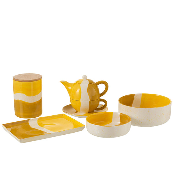 vorratstopf-welle-porzellan-weiß-ocker